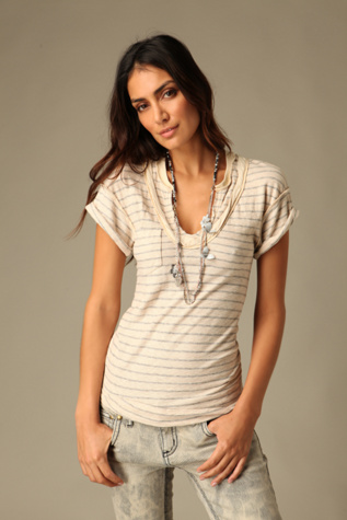 Striped Rough & Tough Muscle Tee