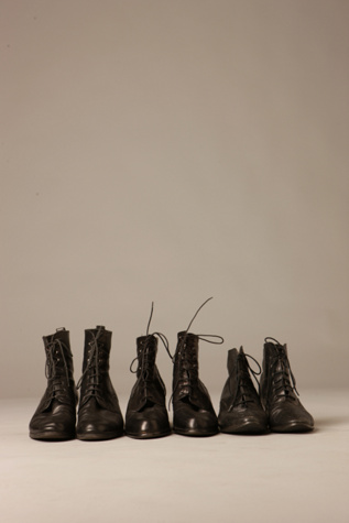 Vintage Lace Up Boots