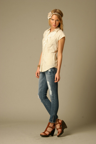 Dylan George Lucy Zip Jeans