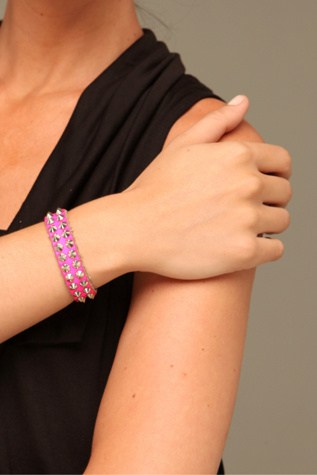 Iconics Leather Bracelet