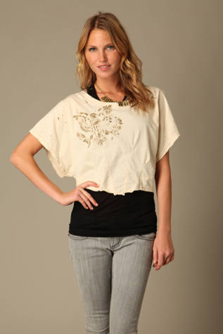 We The Free Cropped Graphic Tee
