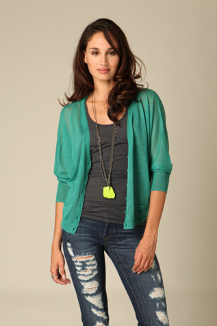 Sheer Dolman Sweater