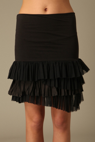 Shine On Ruffle Bottom Tube