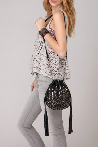 Studded Side Sling Bag