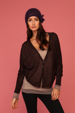 Solid Dolman Cardigan