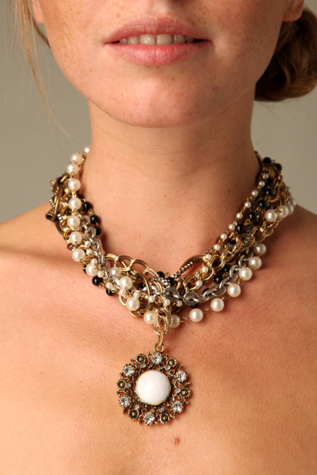 Pearl & Chain Nested Necklace