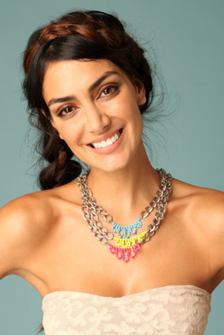 Neon Tiara Necklace