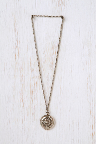Mosaic Locket Necklace