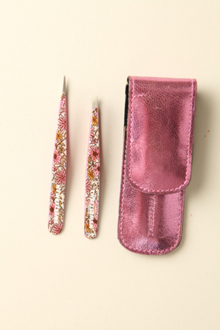 Metallic Tweezer Set