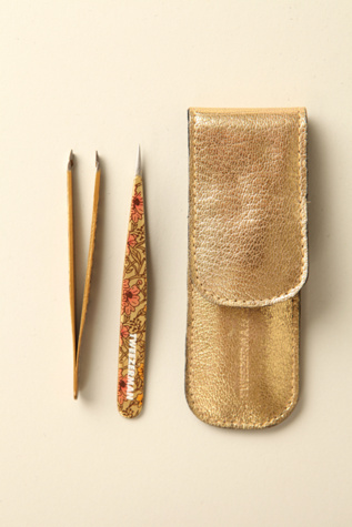 Metallic Tweezer Set