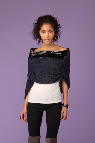 Sequin Shoulder Cowl