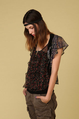 Sequin Garden Top