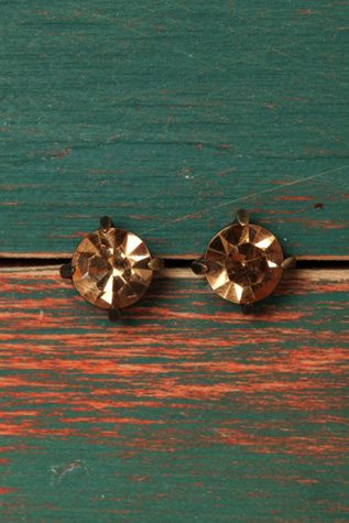 Small Rhinestone Stud Earrings