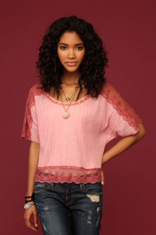 Goldenrod Lace Top