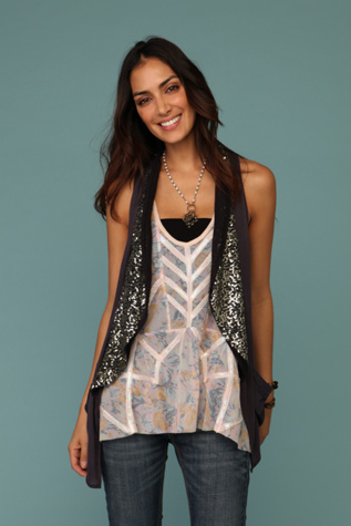 Carmel Sequin Vest