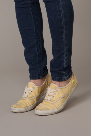 Bleached Keds