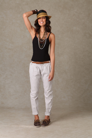 Blank Pleated Trouser