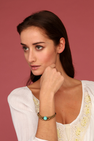 Turquoise Eye Bracelet