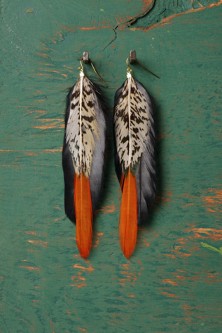 Feather Earrings