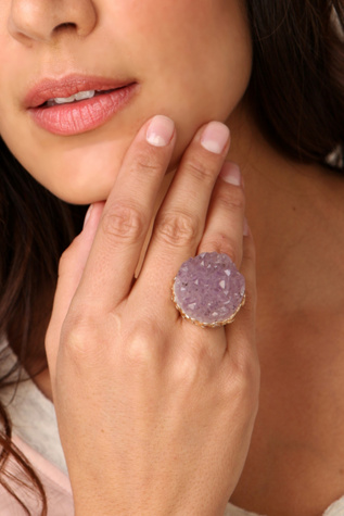 Quarry Amethyst Ring