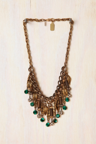 \#6 Free People - One Of A Kind Falling Leaves Necklace
