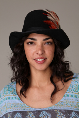 Feather Top Hat