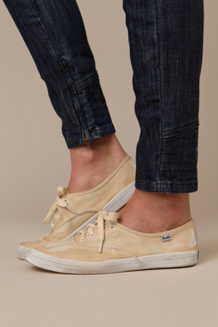Stained And Distressed Keds