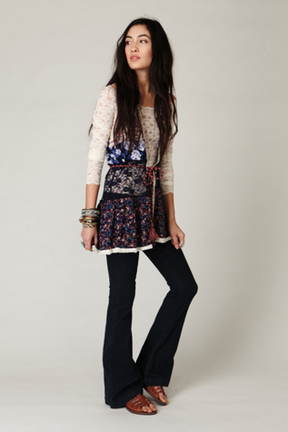 Super Skinny Pull On Flare