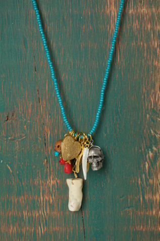 Blue Lagoon Charm Necklace