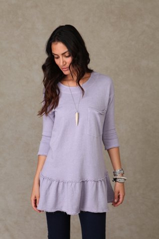 We the Free Ruffle Hem Tunic