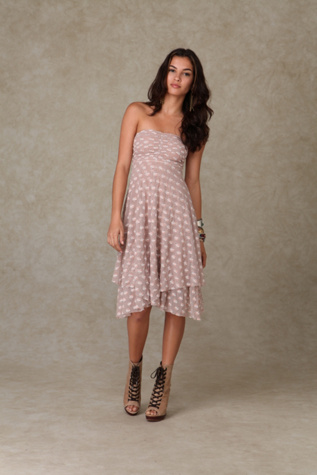 He Loves Me Bandeau Dress