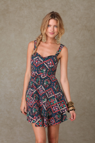 Printed Knit Dress