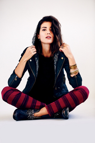 Doma Hooded Biker Jacket