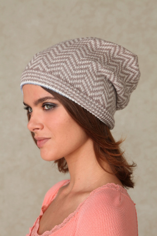 Zigzag Reversible Beanie
