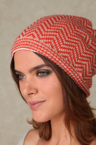 Zigzag Reversible Beanie