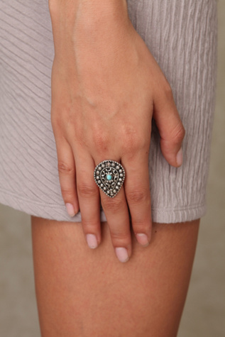 Turquoise Bead Ring
