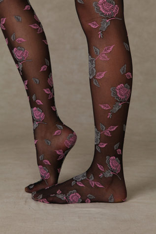 Mesh Roses Tight