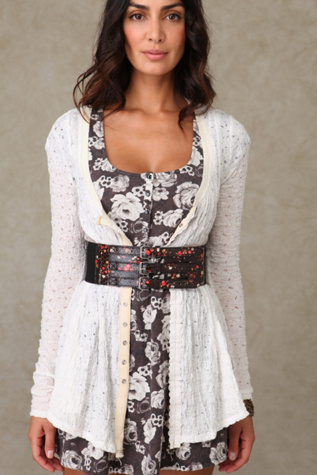 Ditsy Buckle Waist Belt