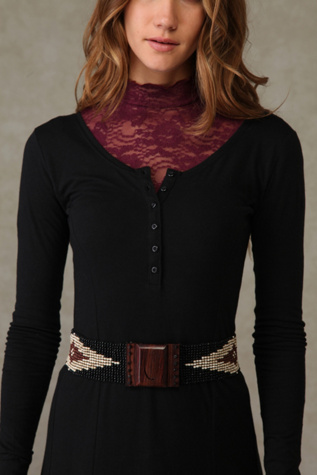 Apache Beaded Stretch Belt