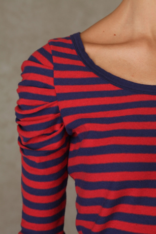 We The Free Gathered Stripes Top