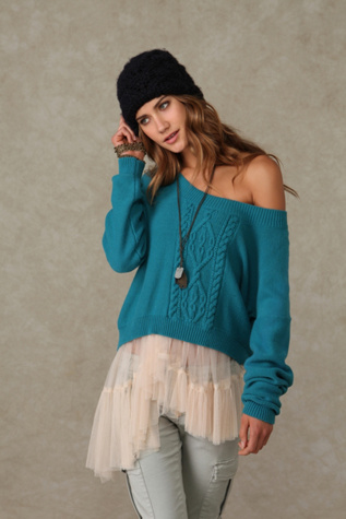 Cable Sweater Pullover