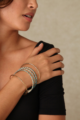Barbary Coast Shell Bangle