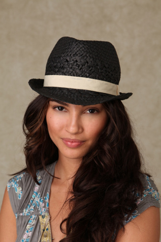 Carrie's Woven Fedora