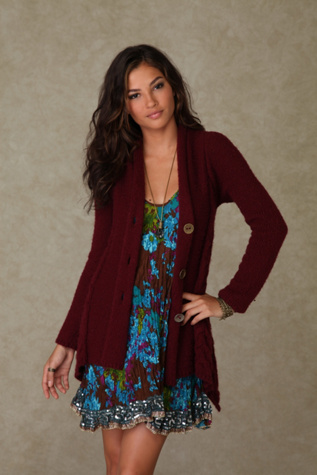 Far Away Cable Cardigan