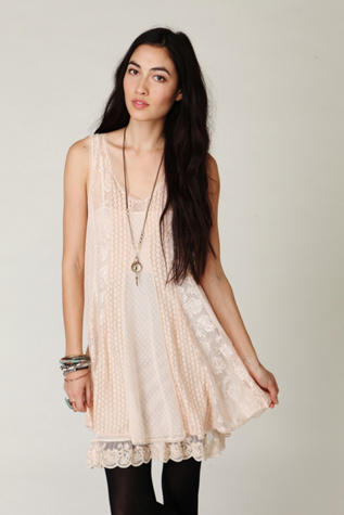 Loving Lace Trapeze Dress