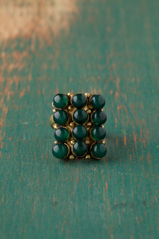 Pebbled Stone Ring