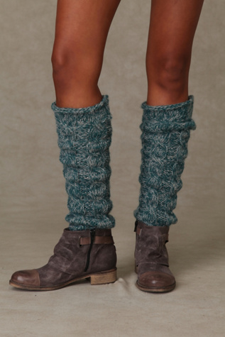 Marled Cable Legwarmer