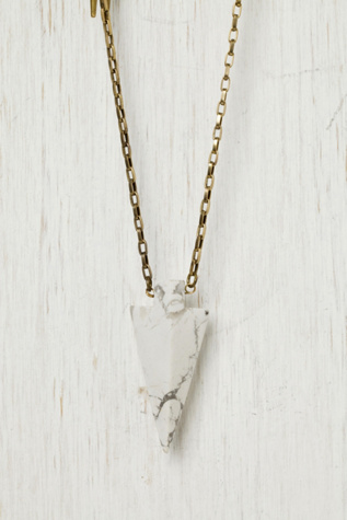 Stone Arrow Necklace