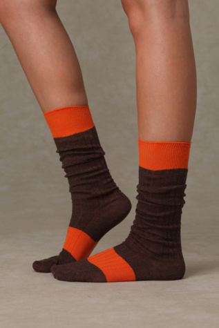 Sport Stripe Slouch Sock