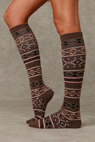 Printed Knee Sock